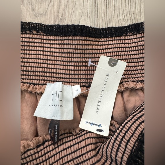 HD IN PARIS Anthropologie Black and Tan Textured Top 🖤🤎
*NEW WITH TAGS 🏷️ - Picture 2 of 10
